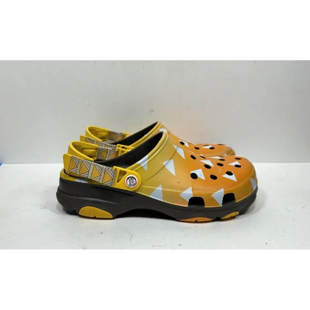 Demon Slayer x Crocs Classic Clog Zenitsu Men’s Size 9 / Women’s Size 11